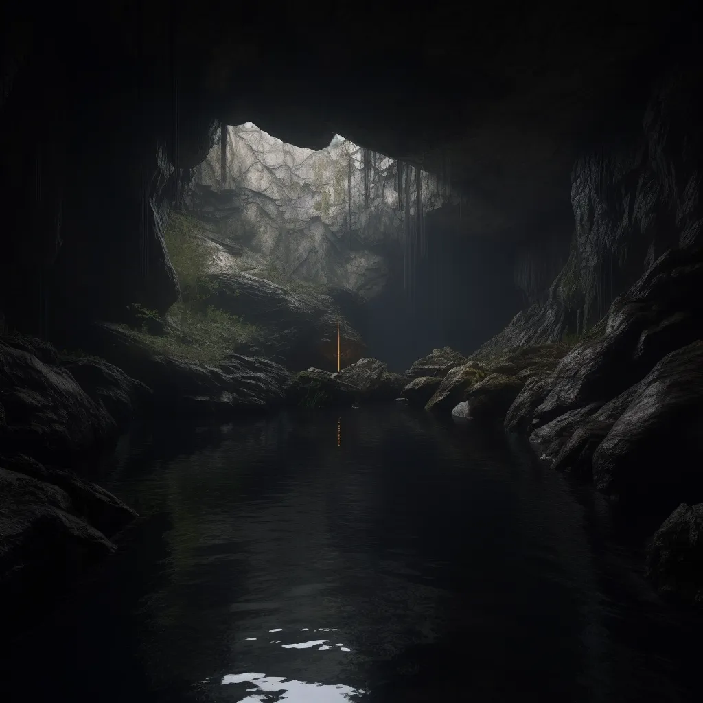 Approach to the Inmost Cave